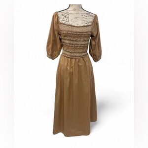 Old Navy Embroidered Maxi Dress w/ Pockets | Size Large EUC 100% Cotton